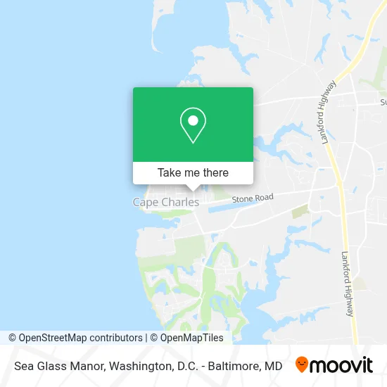 Sea Glass Manor map