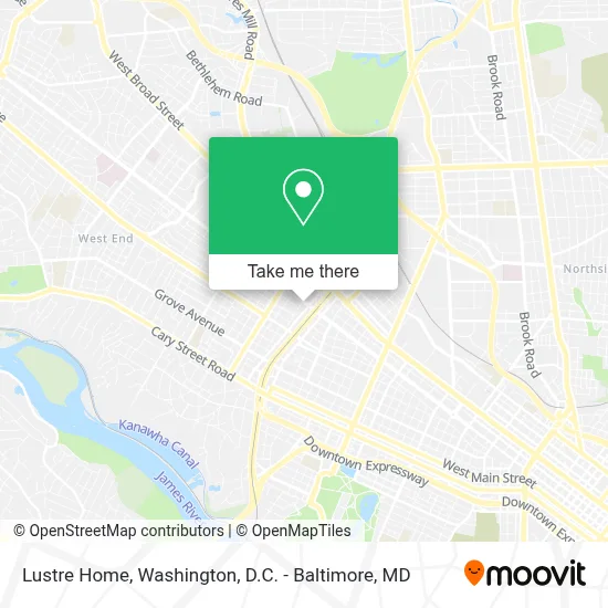 Lustre Home map