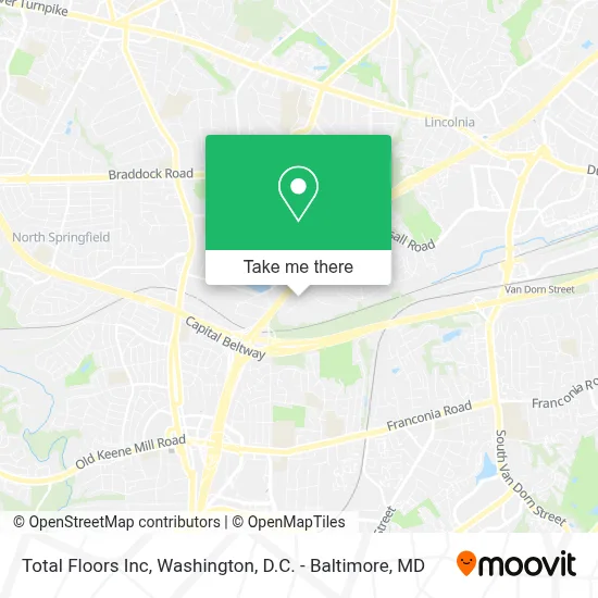 Total Floors Inc map