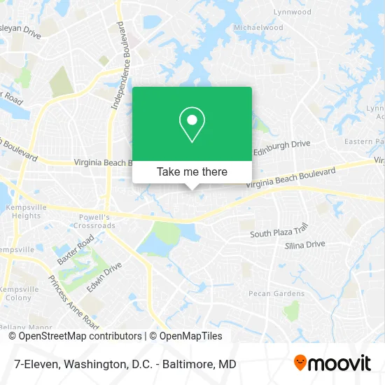 7-Eleven map