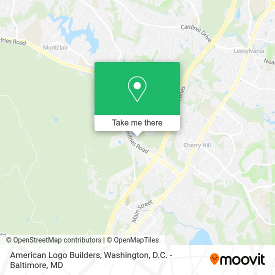 American Logo Builders map