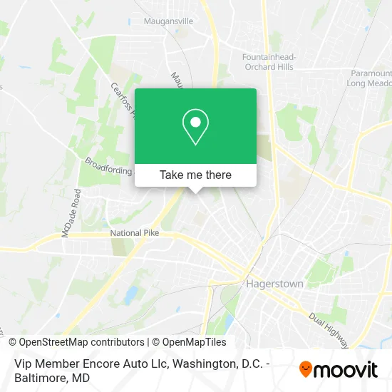Vip Member Encore Auto Llc map
