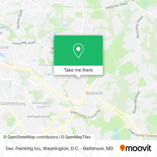 Gec Painting Inc map