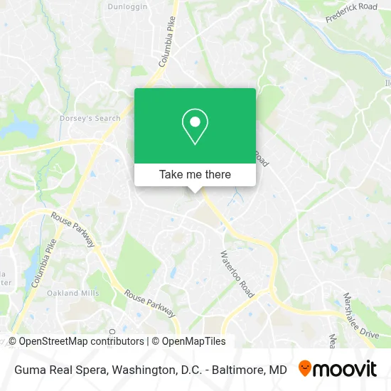 Guma Real Spera map