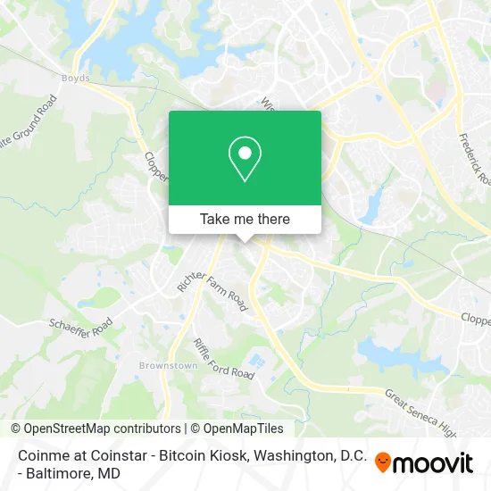 Coinme at Coinstar - Bitcoin Kiosk map