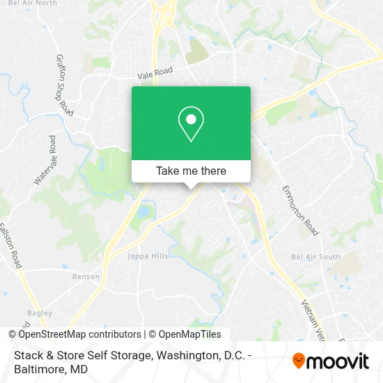 Stack & Store Self Storage map