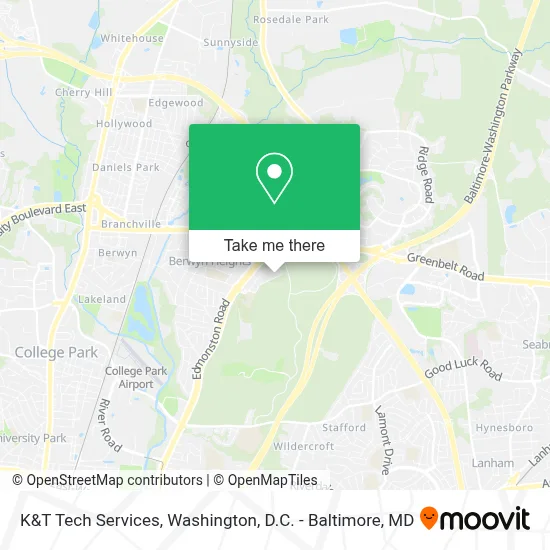K&T Tech Services map