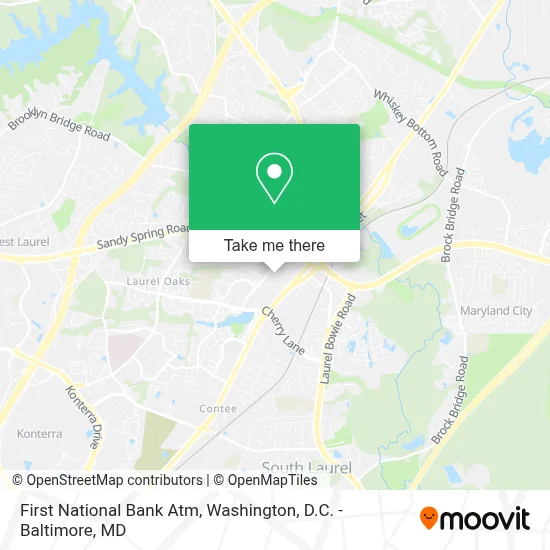 First National Bank Atm map