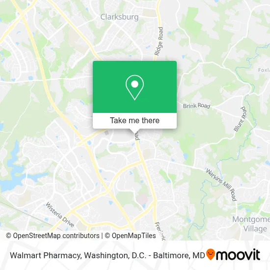 Walmart Pharmacy map