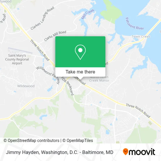 Jimmy Hayden map