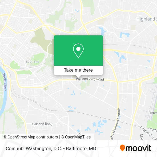 Coinhub map