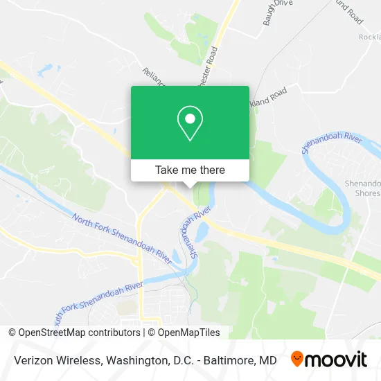 Verizon Wireless map