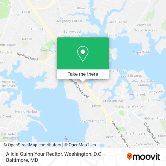 Alicia Guinn  Your Realtor map