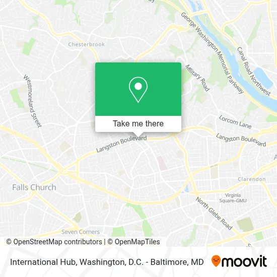 Hub International map