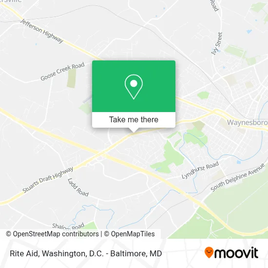 Rite Aid map