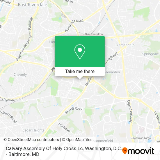 Calvary Assembly Of  Holy  Cross  Lc map