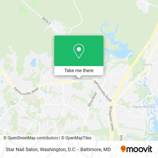 Star Nail Salon map
