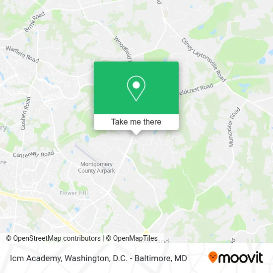 Icm Academy map