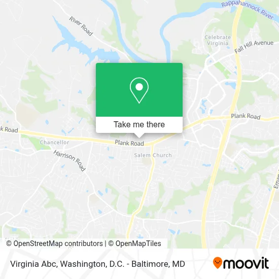 Virginia Abc map