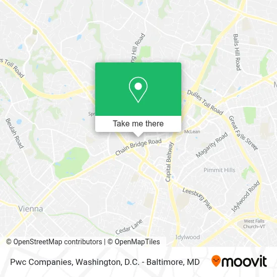 Pwc Companies map