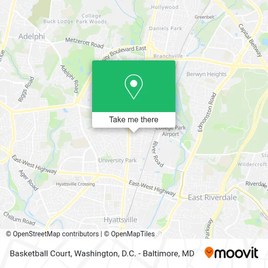 Basketball Court map