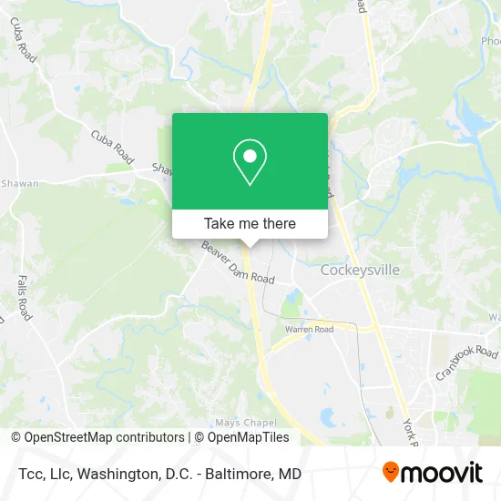 Tcc, Llc map