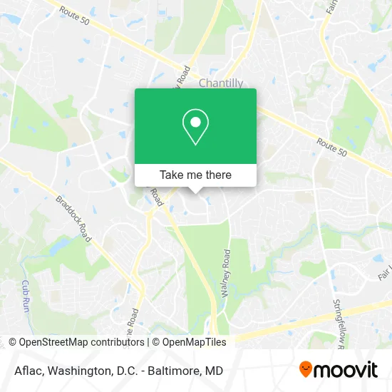 Aflac map