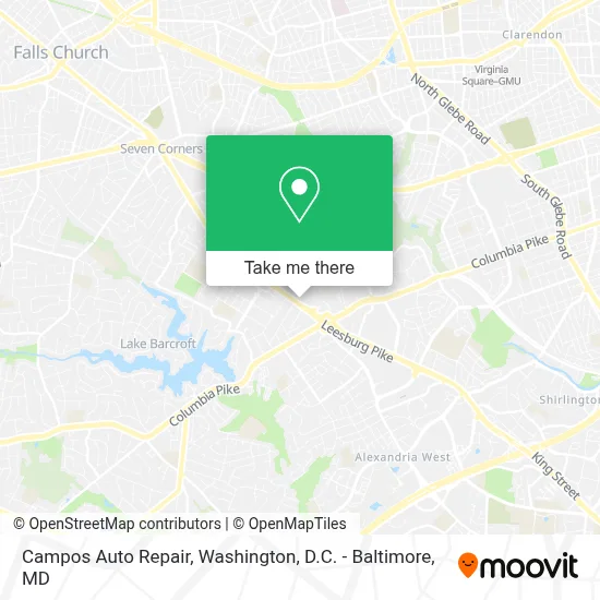 Campos Auto Repair map