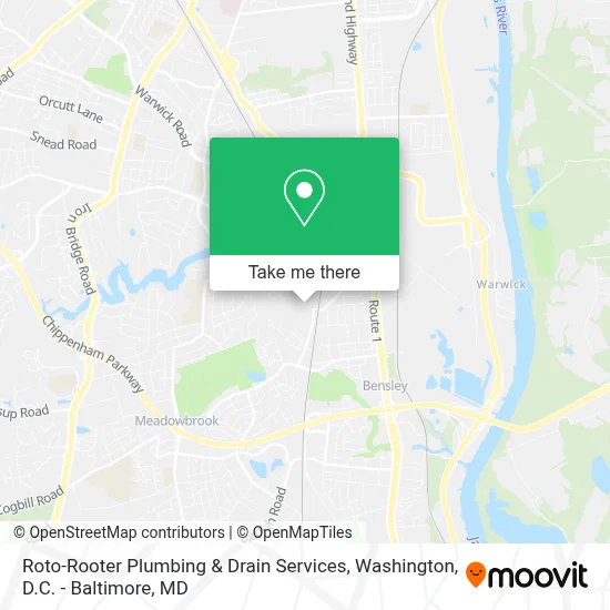 Roto-Rooter Plumbing & Drain Services map