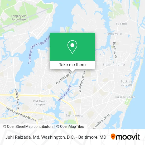 Juhi Raizada, Md map