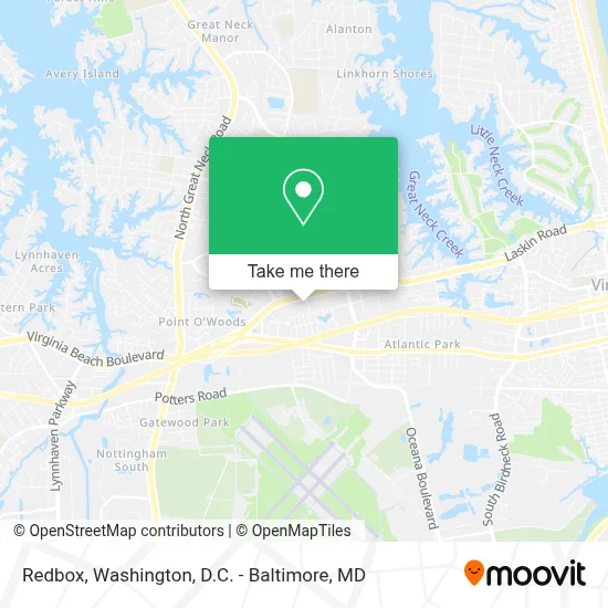 Redbox map
