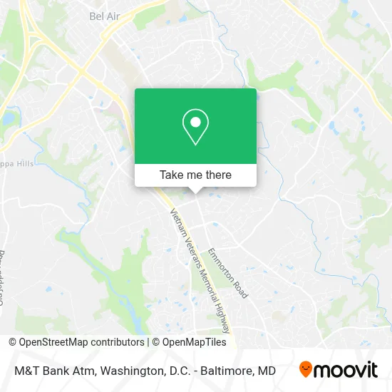 M&T Bank Atm map