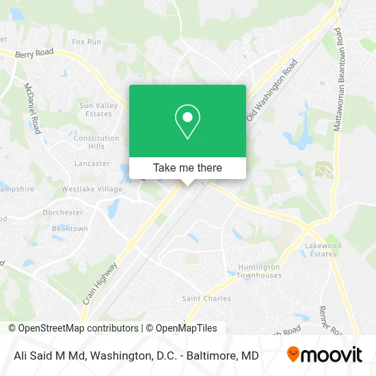Ali Said M Md map