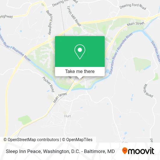 Sleep Inn Peace map