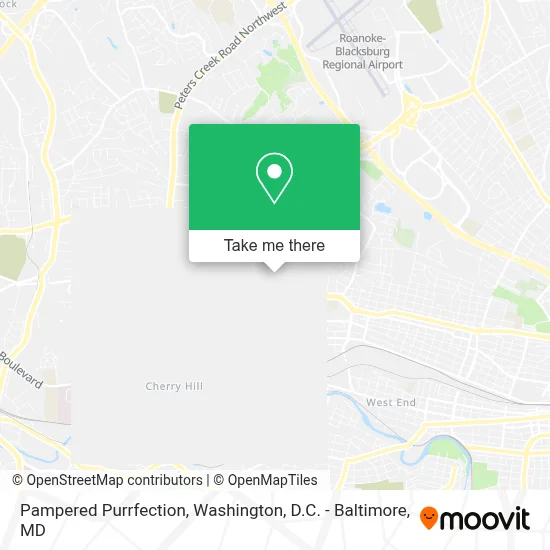 Pampered Purrfection map