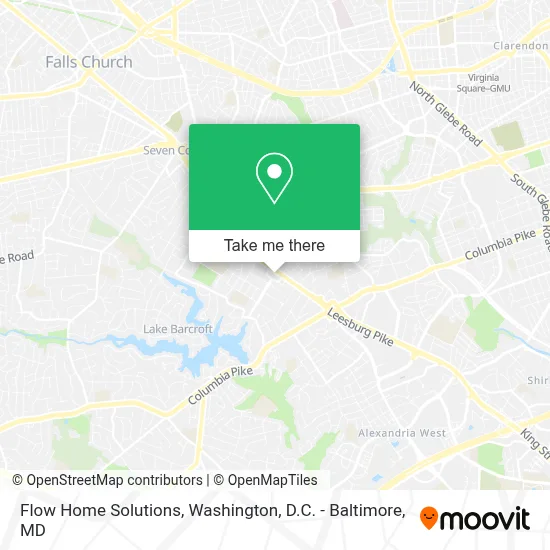 Flow Home Solutions map