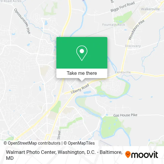 Walmart Photo Center map