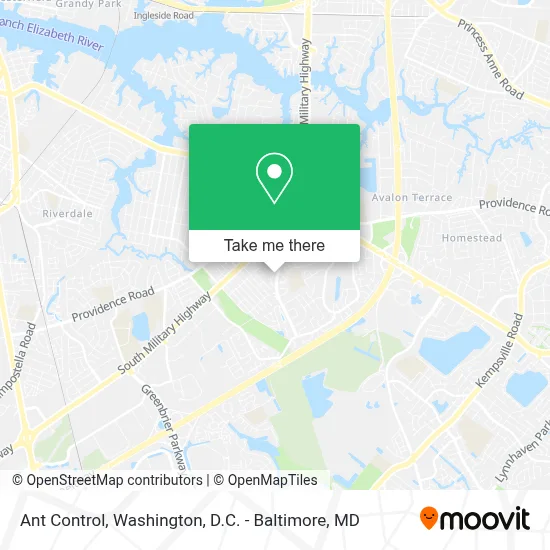 Ant Control map