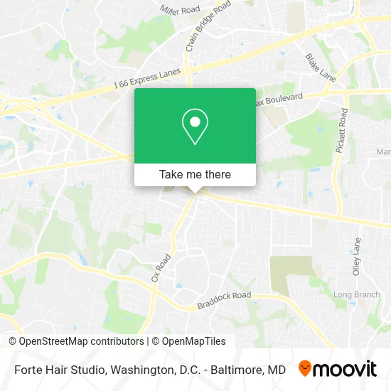 Forte Hair Studio map