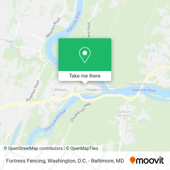 Fortress Fencing map
