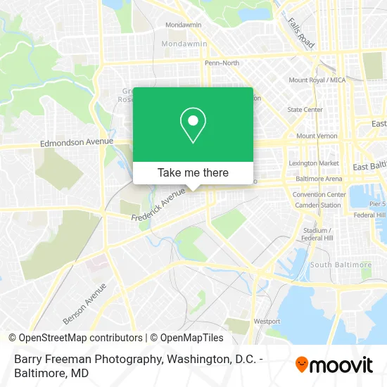Barry Freeman Photography map