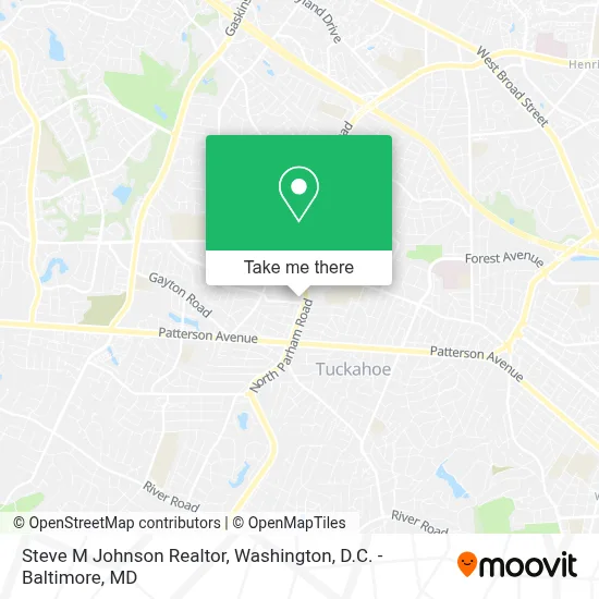Steve M Johnson Realtor map