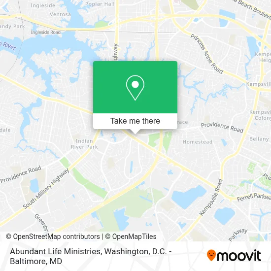 Abundant Life Ministries map