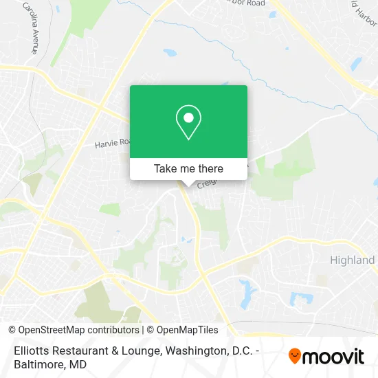 Elliotts Restaurant & Lounge map