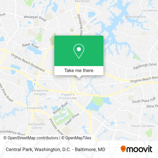 Central Park map
