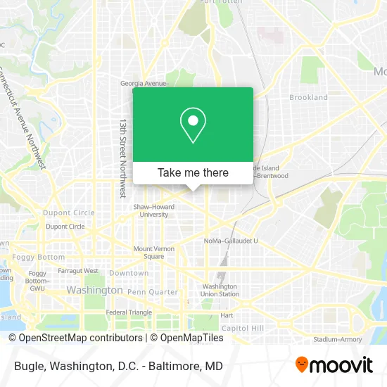 Bugle map