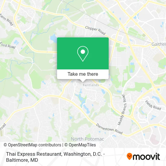 Thai Express Restaurant map