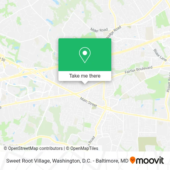 Sweet Root Village map