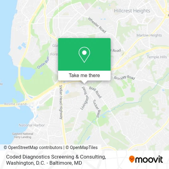 Coded Diagnostics Screening & Consulting map