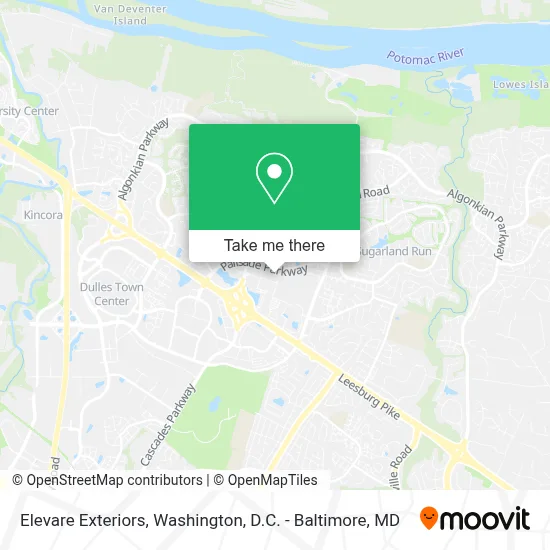 Elevare Exteriors map
